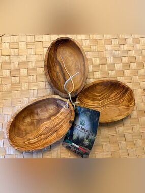 Arte Legno Italian Olive Wood Bowls